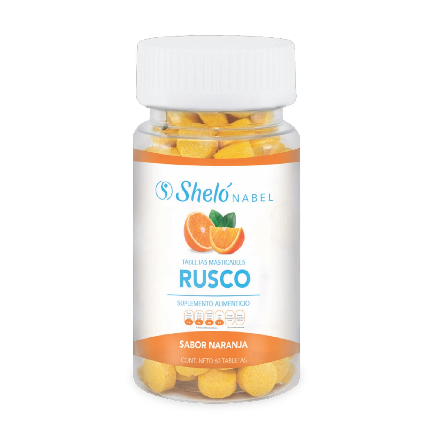 TABLETAS MASTICABLES RUSCO