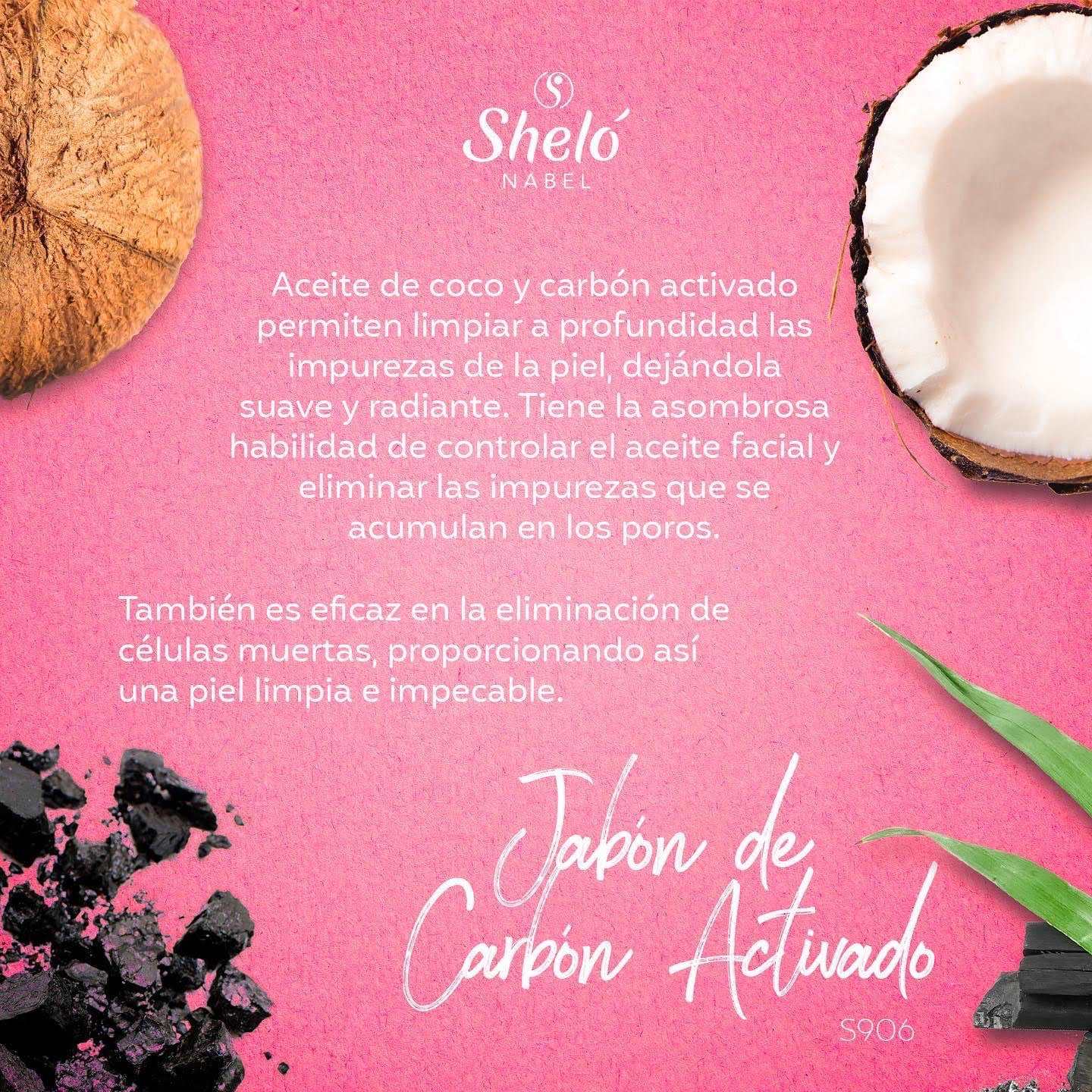 JABON CARBON ACTIVADO CON COCO ORGANICO