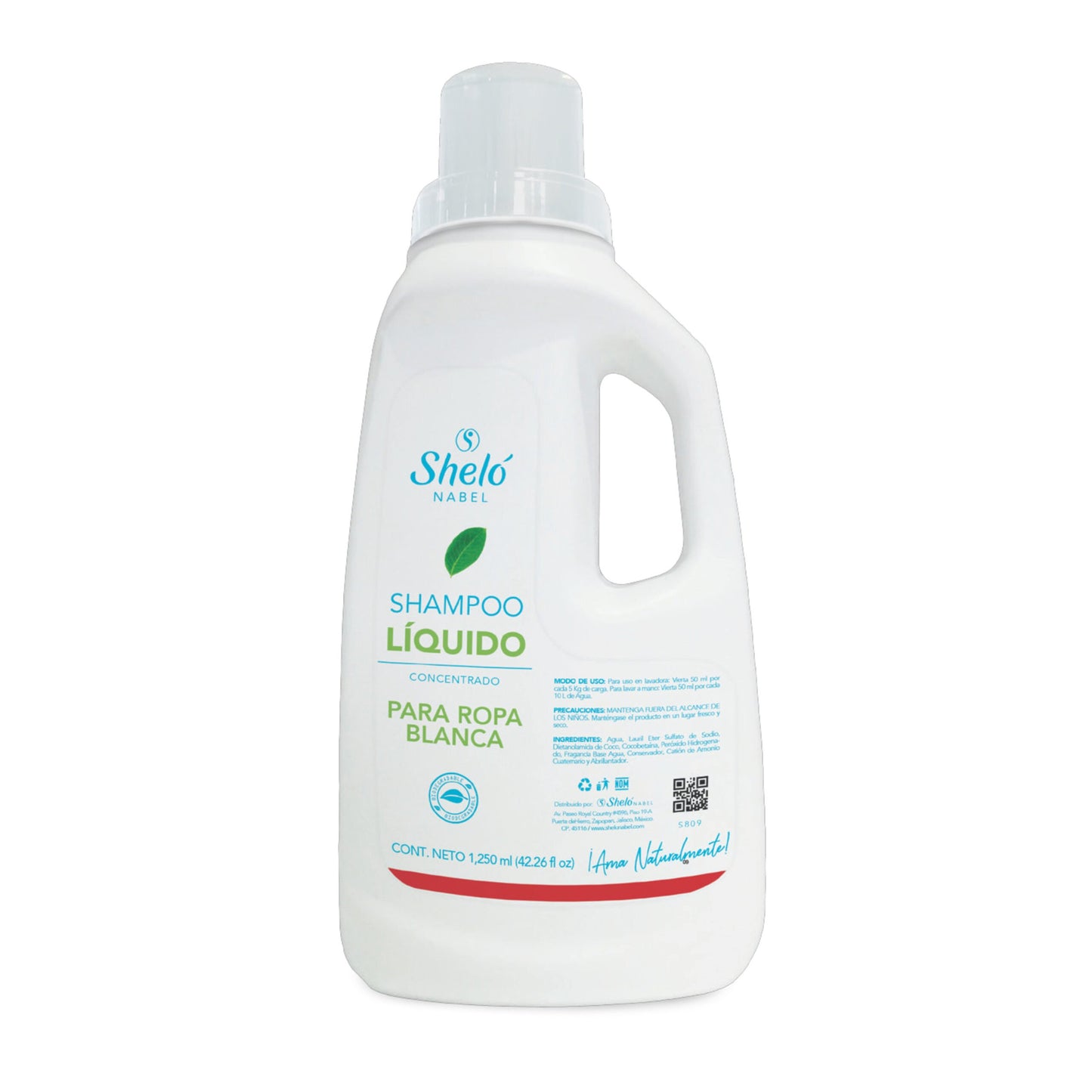 SHAMPOO LIQUIDO CONCENTRADO PARA ROPA BLANCA