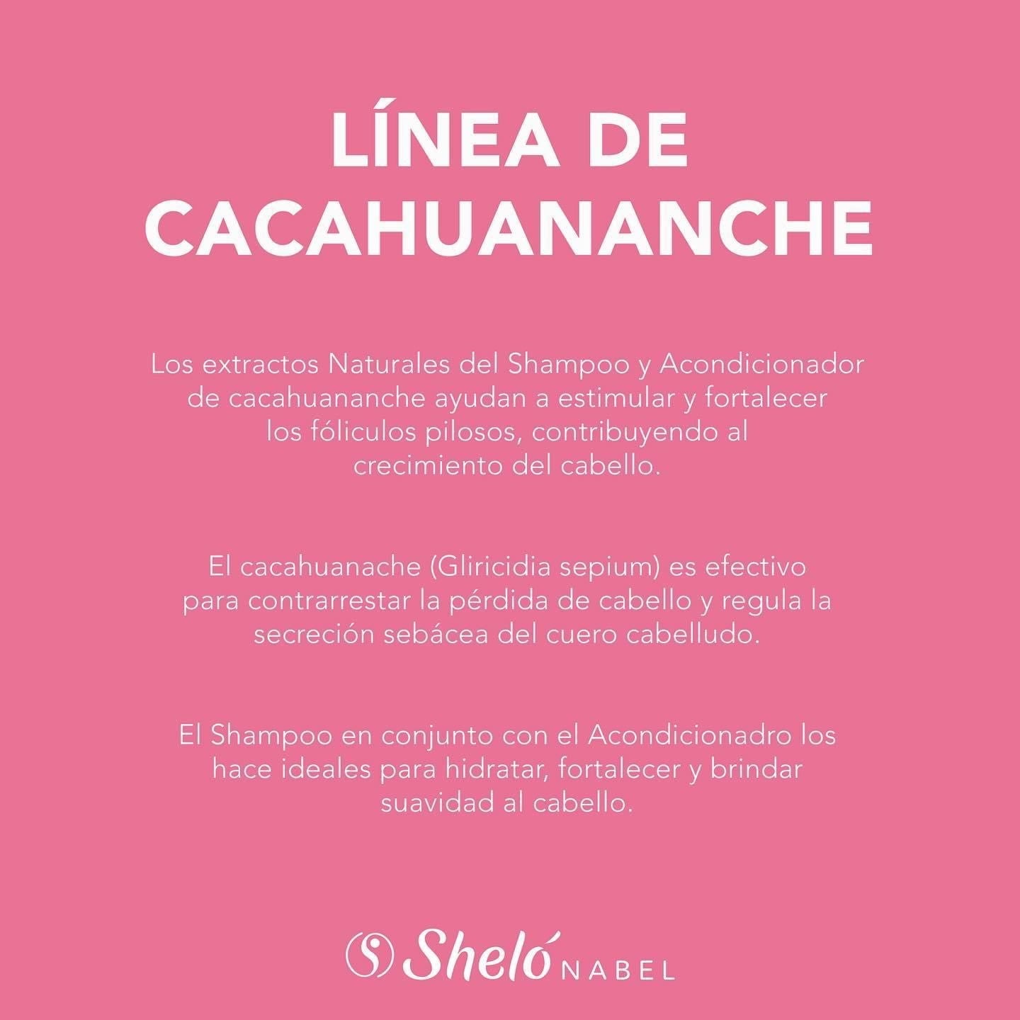 SHAMPOO DE CACAHUANANCHE 950 ML