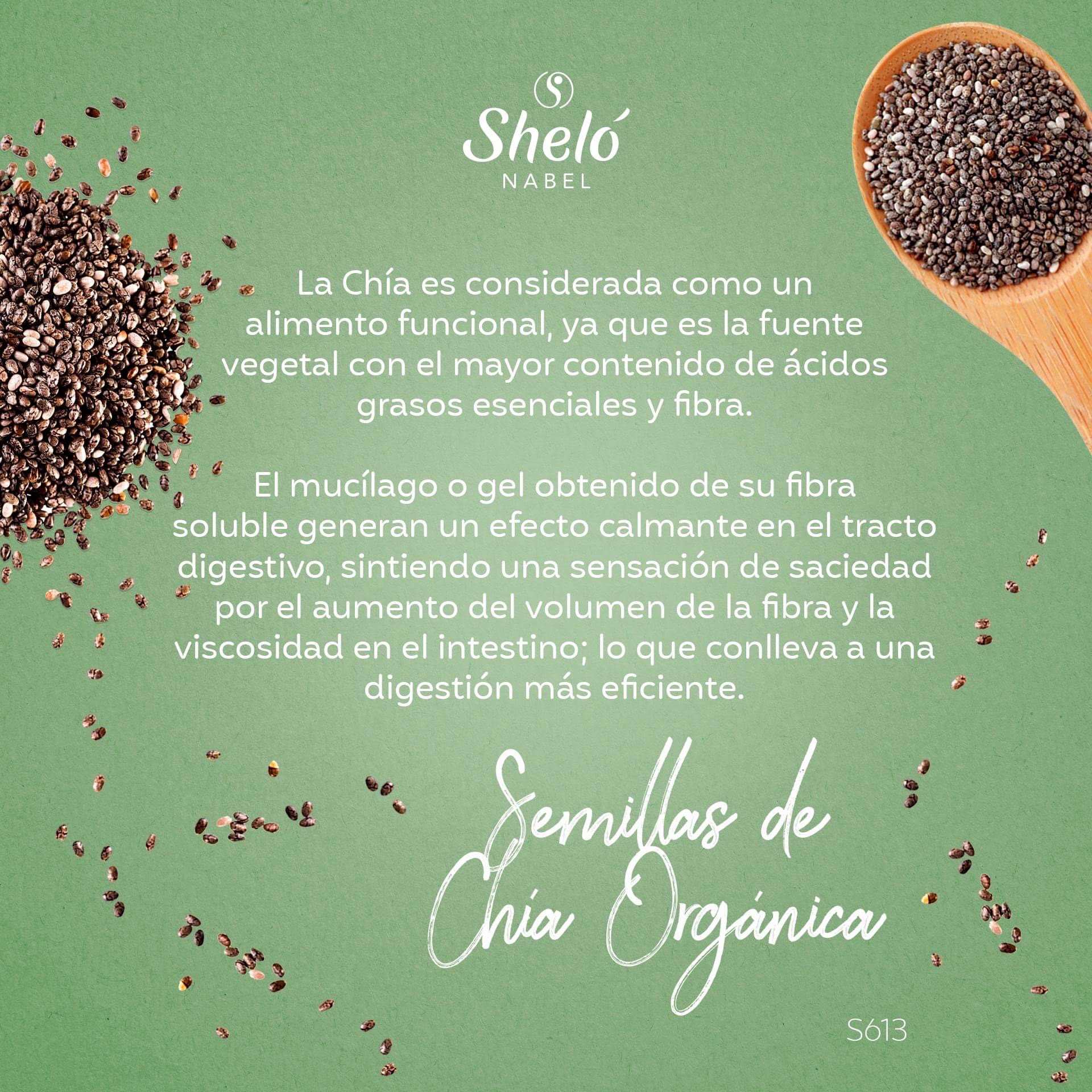 SEMILLAS DE CHIA ORGÁNICA