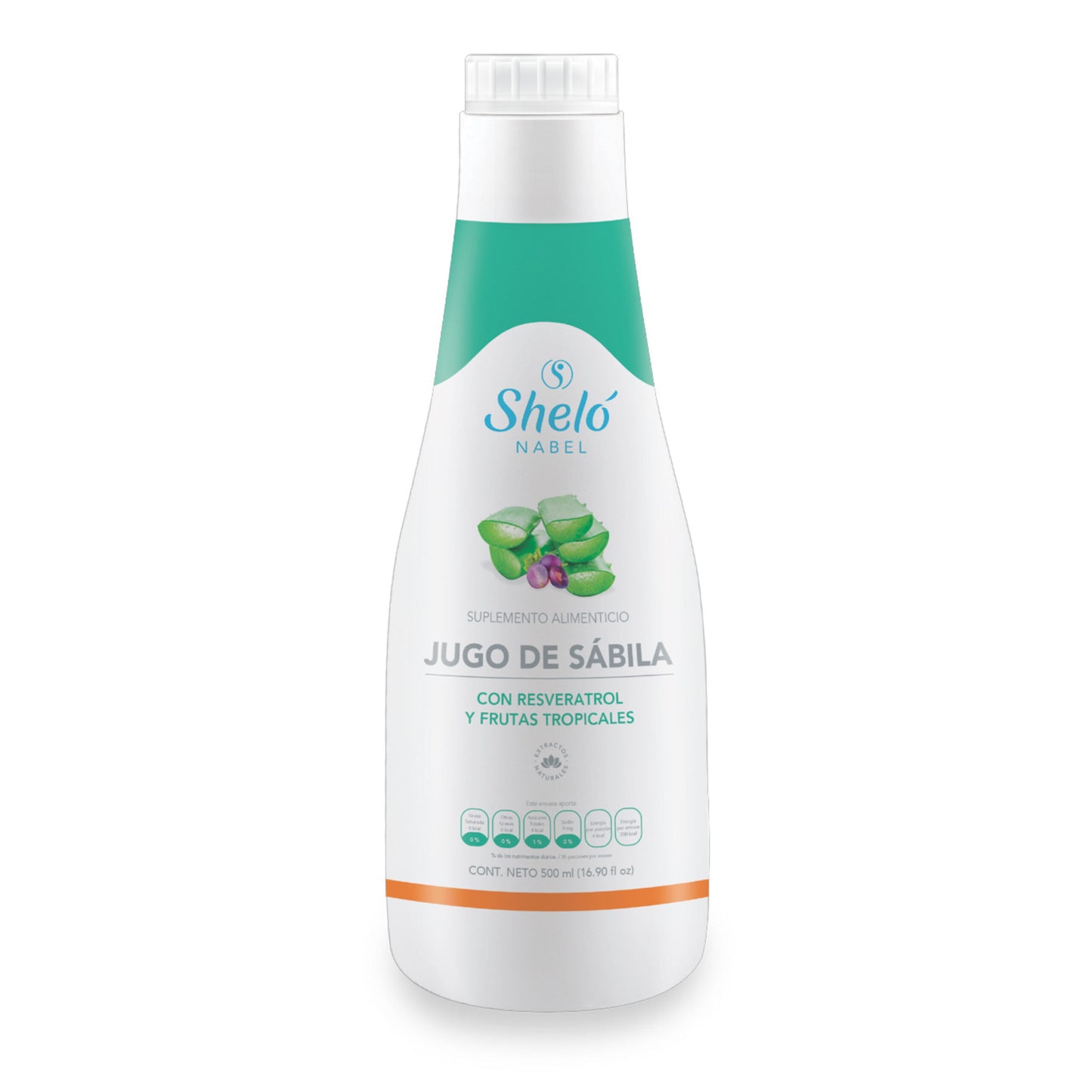 JUGO DE SABILA CON RESVERATROL Y FRUTAS TROPICALES