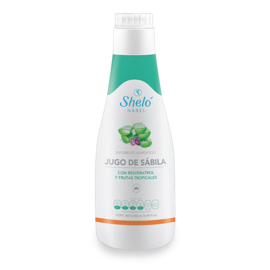 JUGO DE SABILA CON RESVERATROL Y FRUTAS TROPICALES