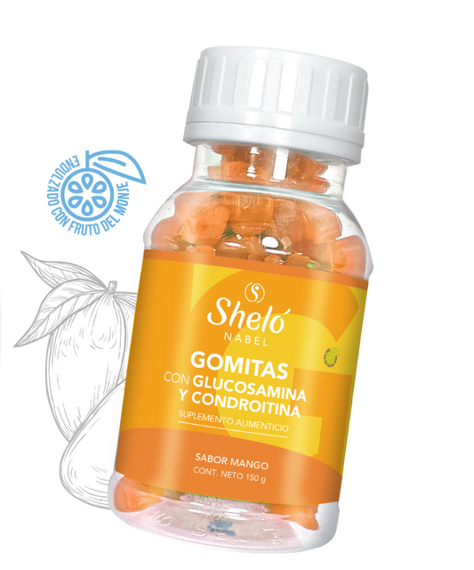 GOMITAS CON GLUCOSAMINA Y CONDROITINA