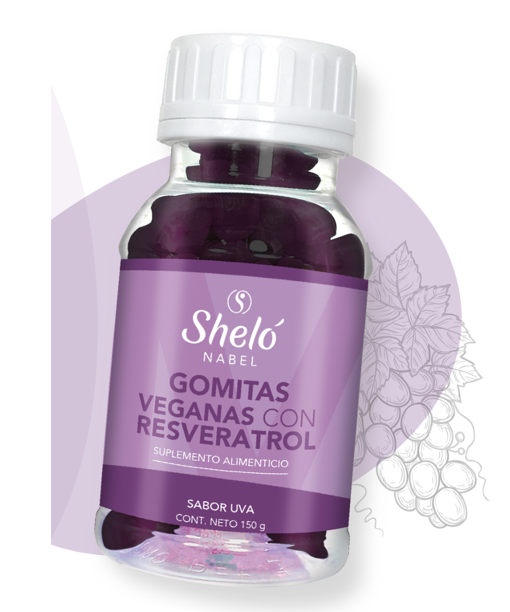 GOMITAS VEGANAS CON RESVERATROL