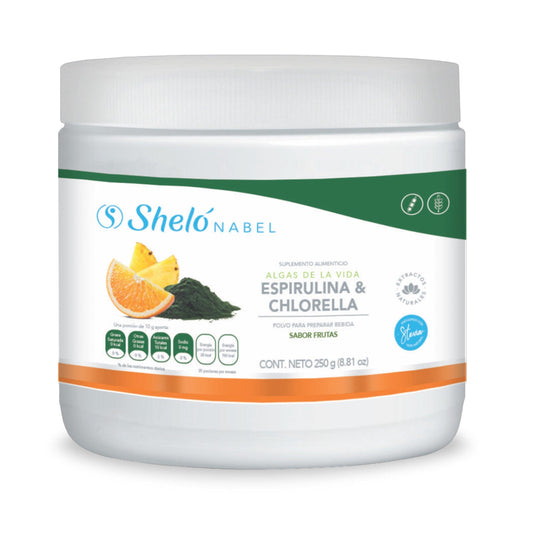 ALGAS DE LA VIDA ESPIRULINA Y CHLORELLA | Shelo NABEL - sheló-nabel-7dc6