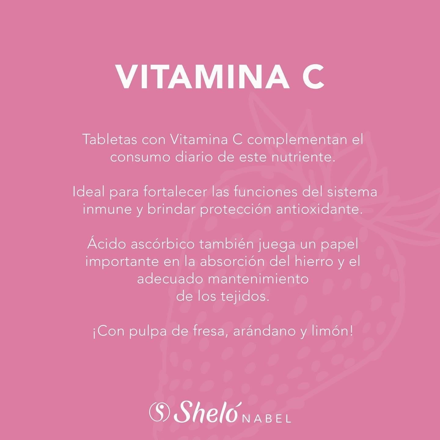 VITAMINA C SABOR LIMON Y FRUTOS ROJOS