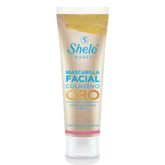 MASCARILLA FACIAL COLÁGENO ORO