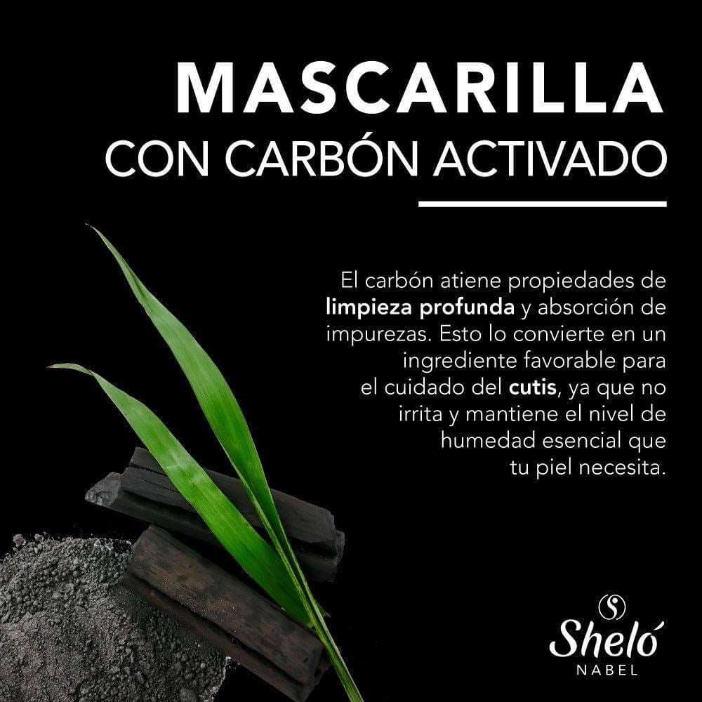 MASCARILLA CON CARBON ACTIVADO